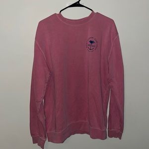 Pink, Quiet Storm Crew Neck, Size Large